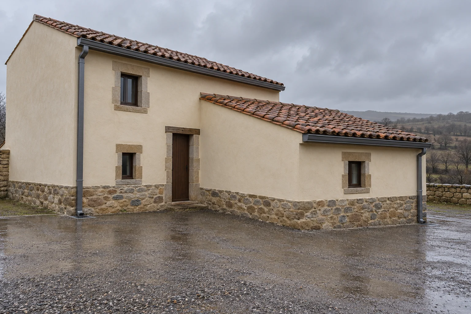 Recogida adaptada al tejado